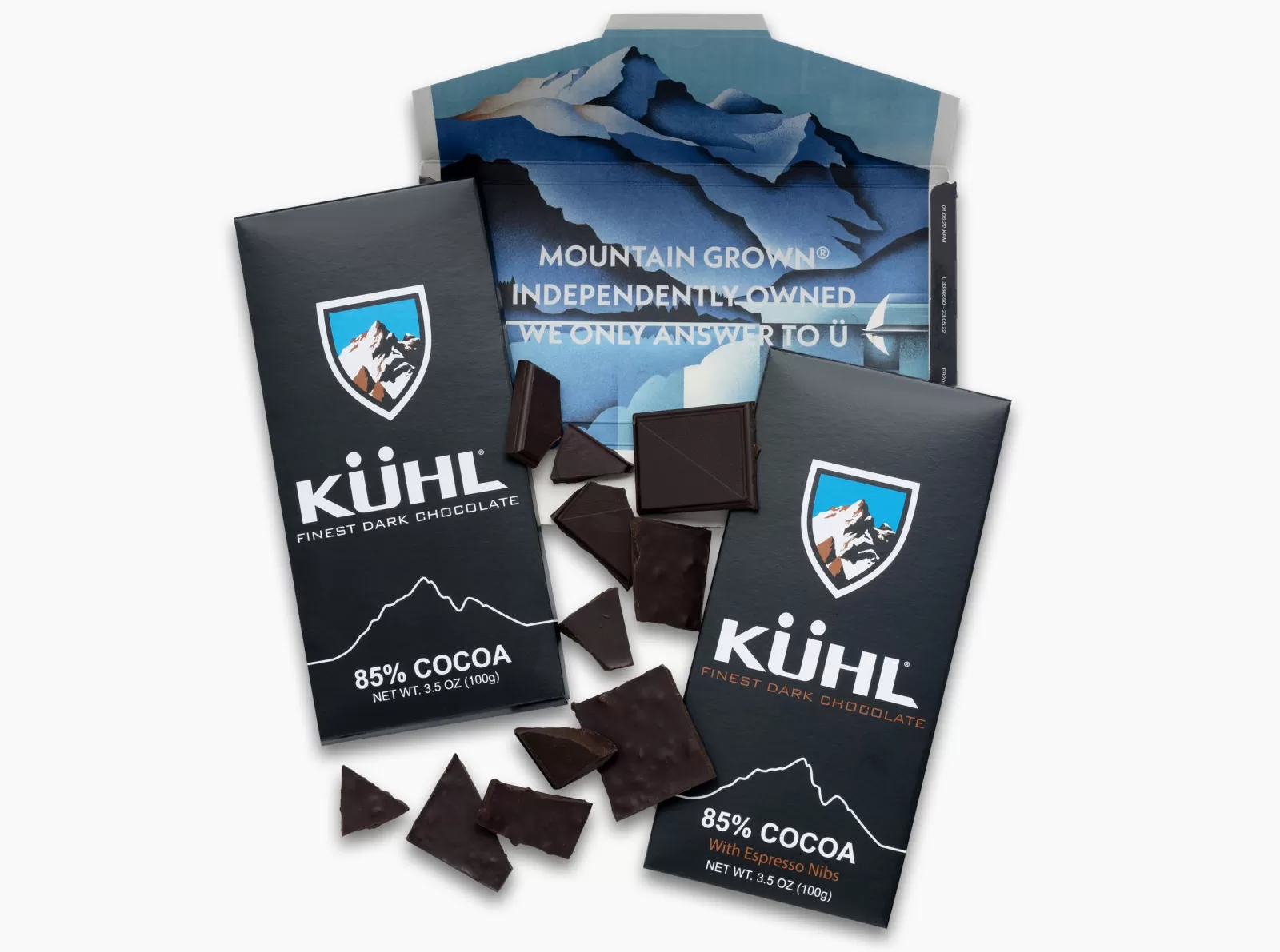 Best Sale KÜHL 85% Dark Chocolate With Espresso Nibs