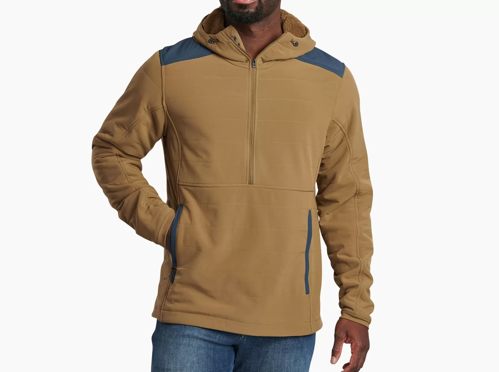 Sale KÜHL Aero Fleece Pullover Dark Khaki / Blue Spruce | Pirate Blue | Dark Moss | Blackout