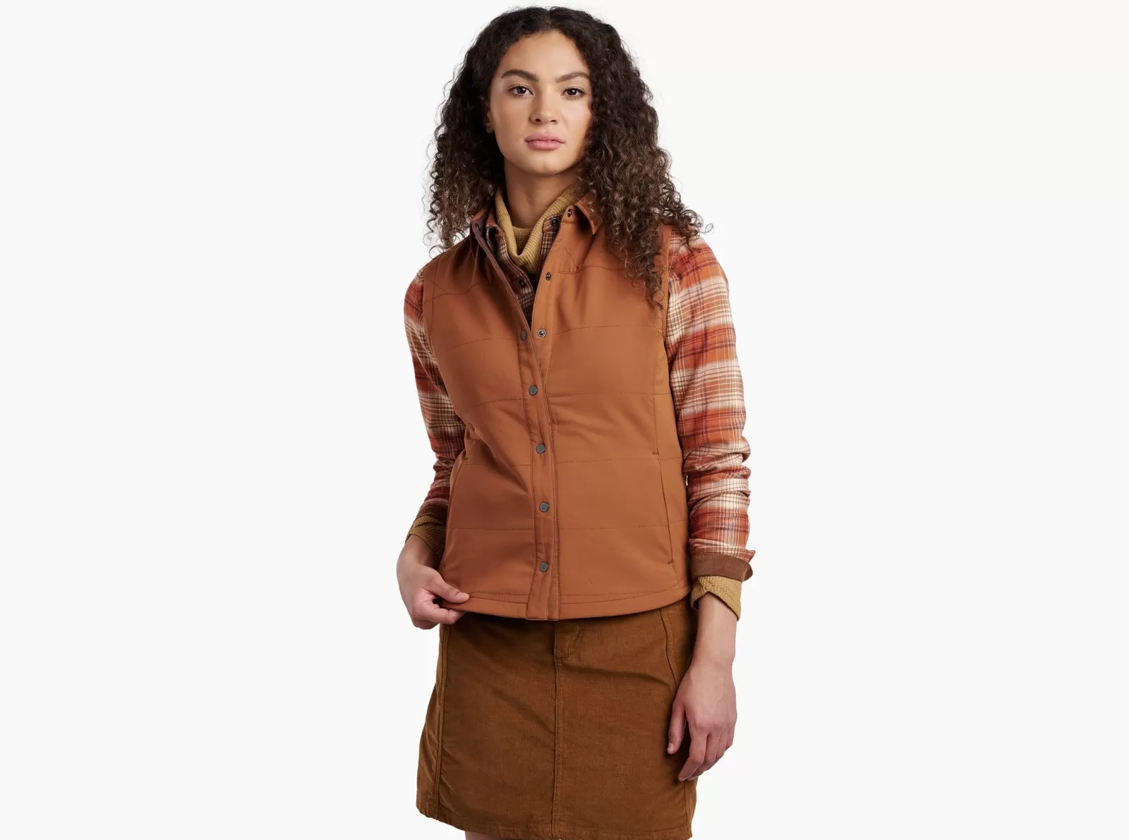 Store KÜHL Aurora Vest Copper | Sagebrush | Cinnamon | Sea Salt