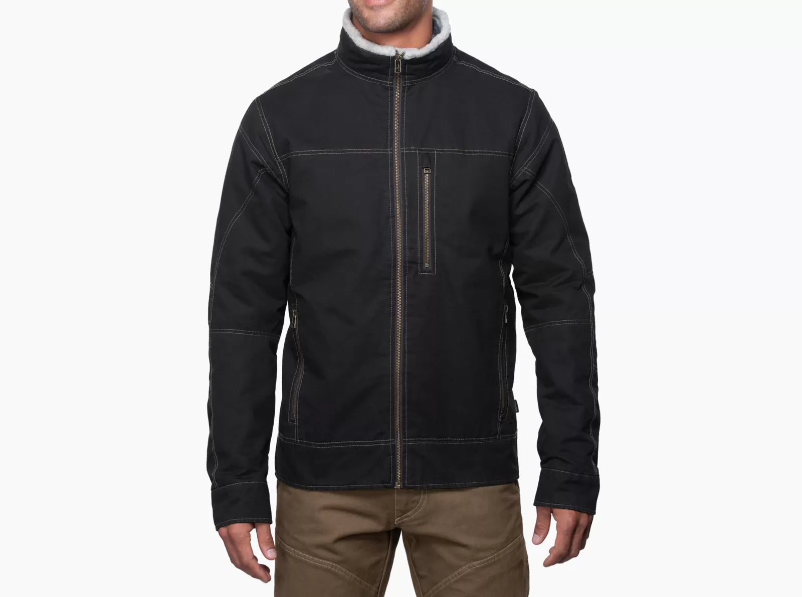 Best Sale KÜHL Burr Lined Jacket Espresso | Blackout | Khaki | Gun Metal