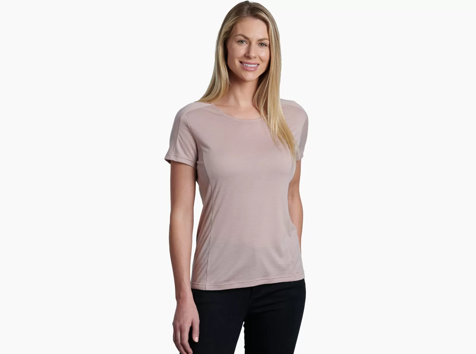 Shop KÜHL Cashmerino Tee Rose Ash | Sage | Black