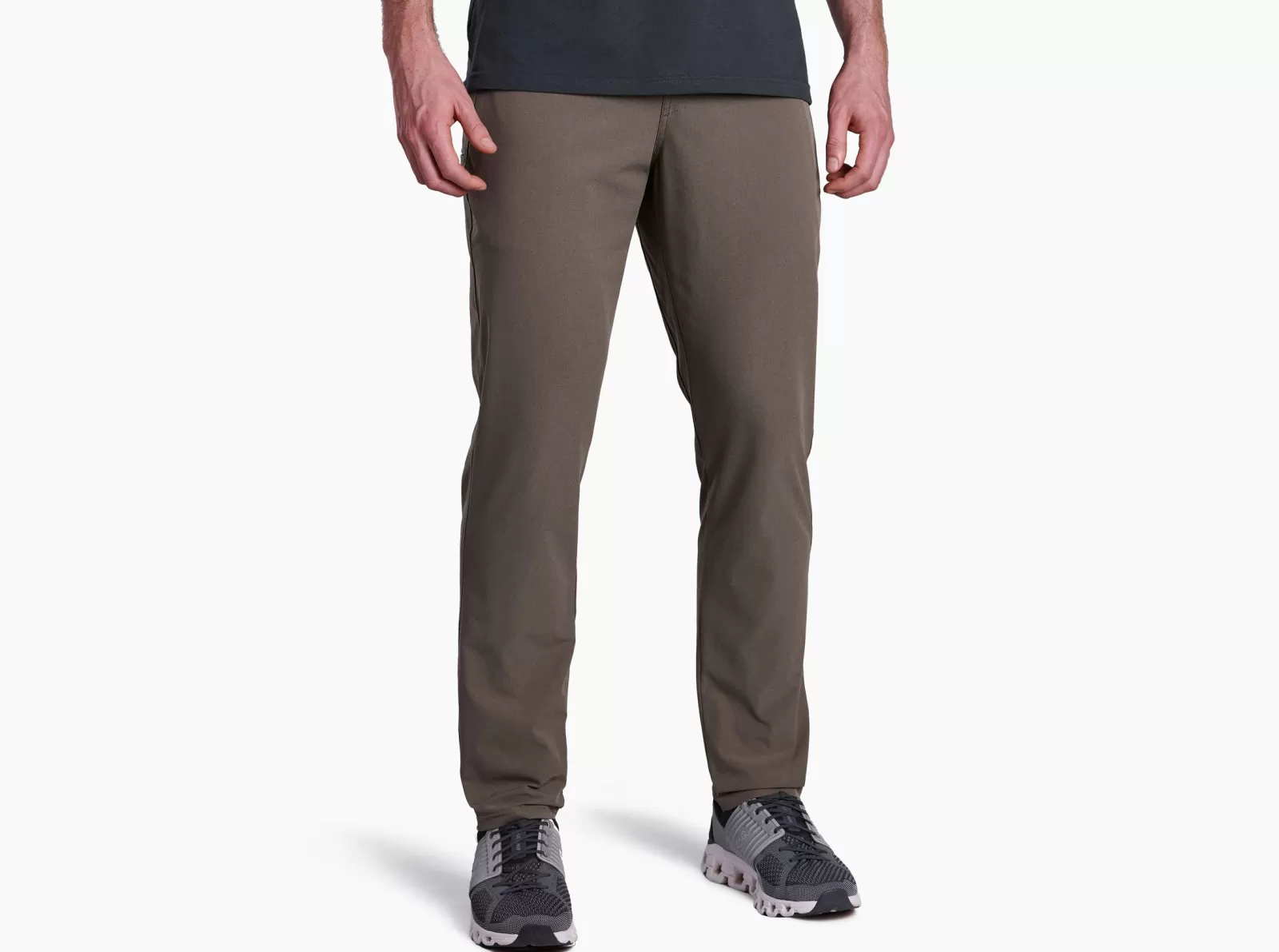 Clearance KÜHL Freeflex Pant Dark Khaki | Ash Black | Metal | Koal