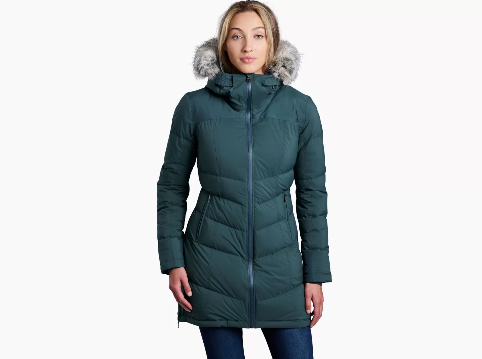 Clearance KÜHL Frost Parka Forest Green | Blackout