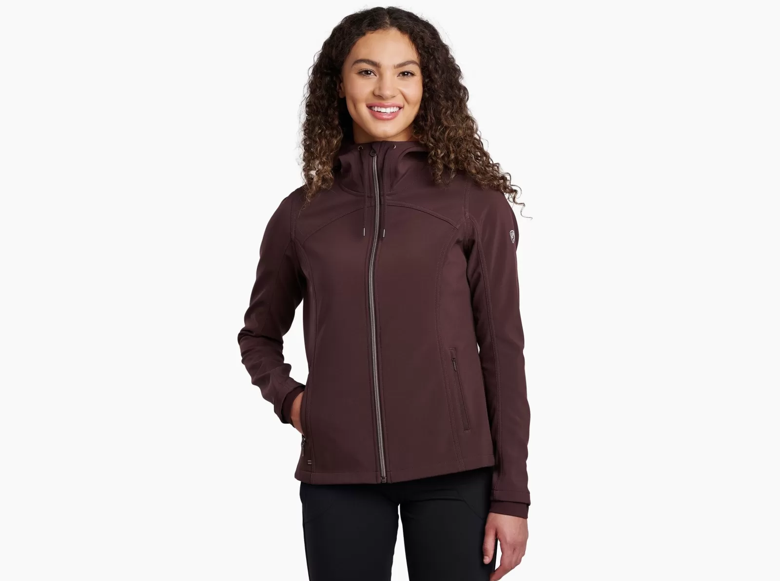 Online KÜHL Frost Softshell Hoody Ganache | Raven