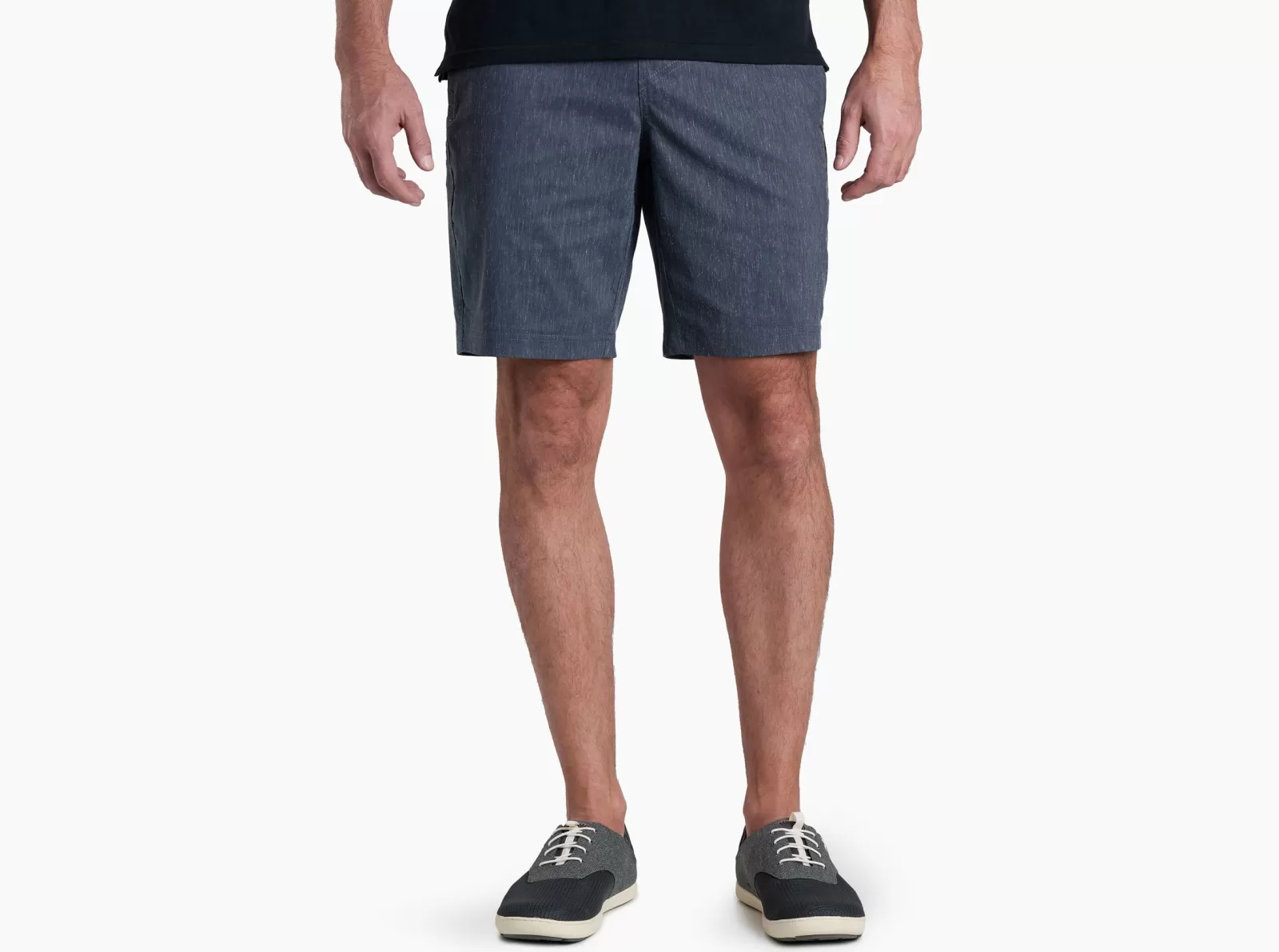 Shop KÜHL Getaway Short Pirate Blue | Carbon | Teakwood Wave Print | Steel Gray