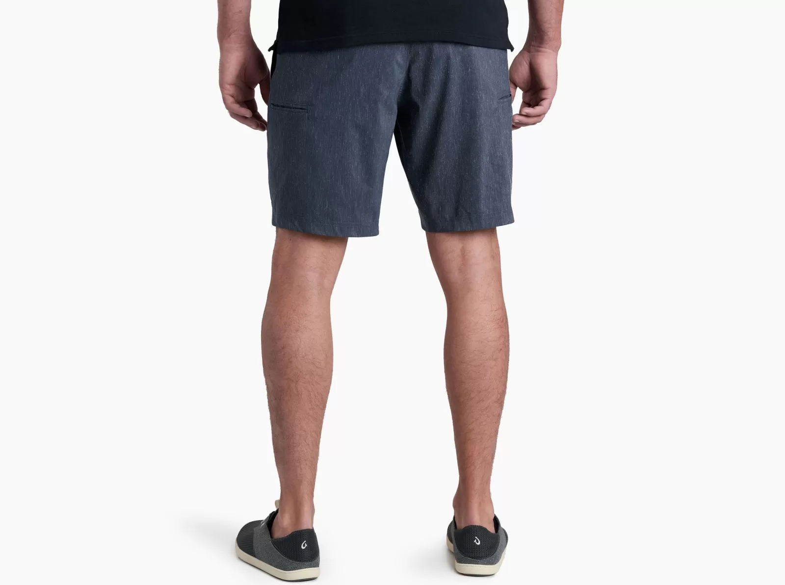 Shop KÜHL Getaway Short Pirate Blue | Carbon | Teakwood Wave Print | Steel Gray