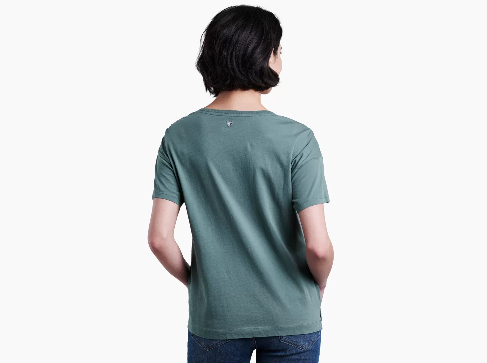 Discount KÜHL Impression Sketch Tee Evergreen | Copper