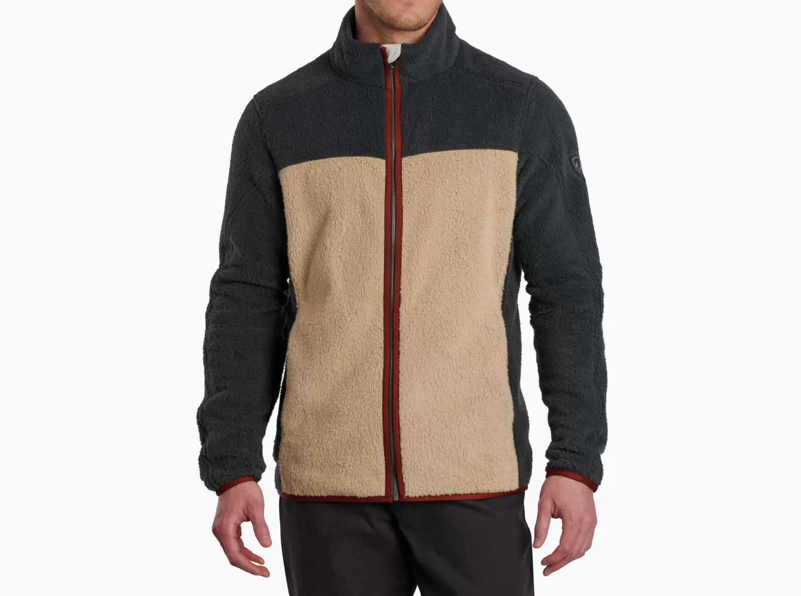 Discount KÜHL Infiltrator Fleece Jacket Carbon / Oatmeal | Cayenne / Carbon | Dark Khaki / Blue Spruce