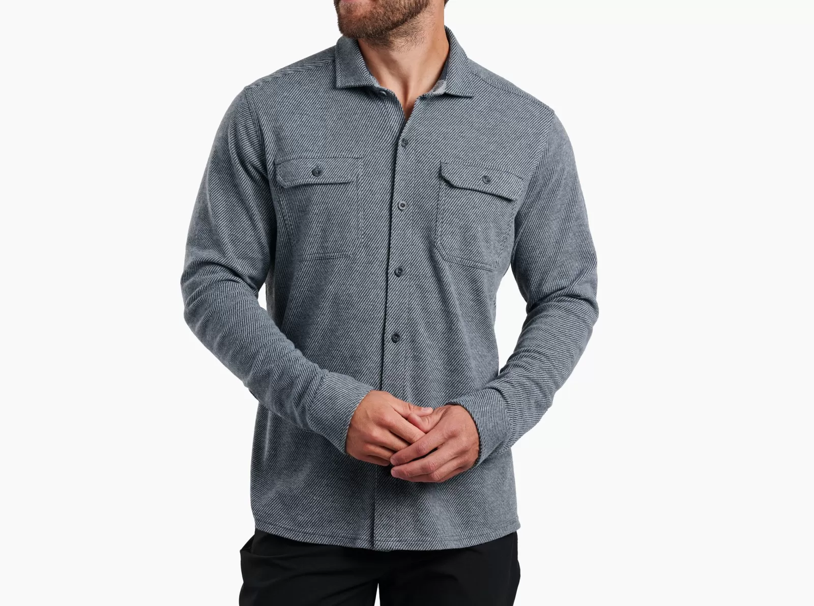 Store KÜHL Innovatr Knit Flannel Hailstorm | Birch | Harbor Grey | Oatmeal