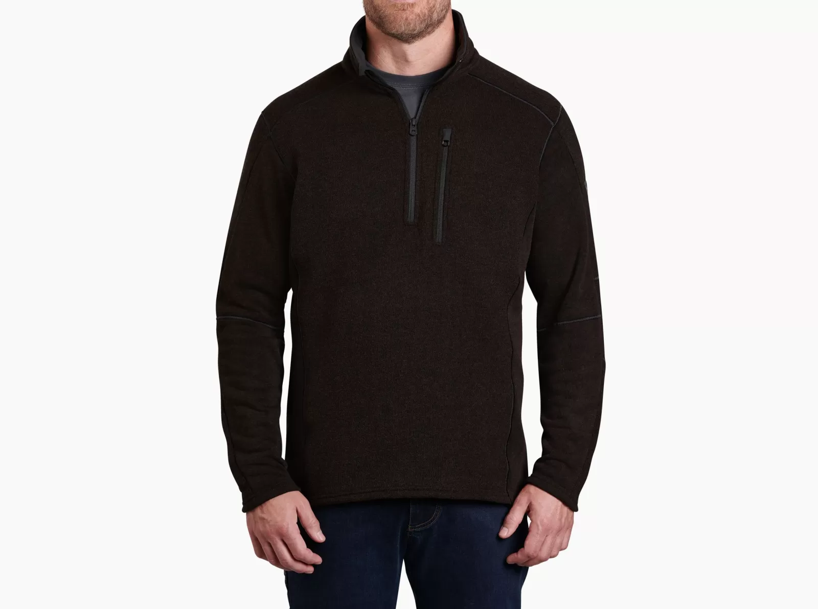 Store KÜHL Interceptr 1/4 Zip Charcoal | Oatmeal | Black | Grain