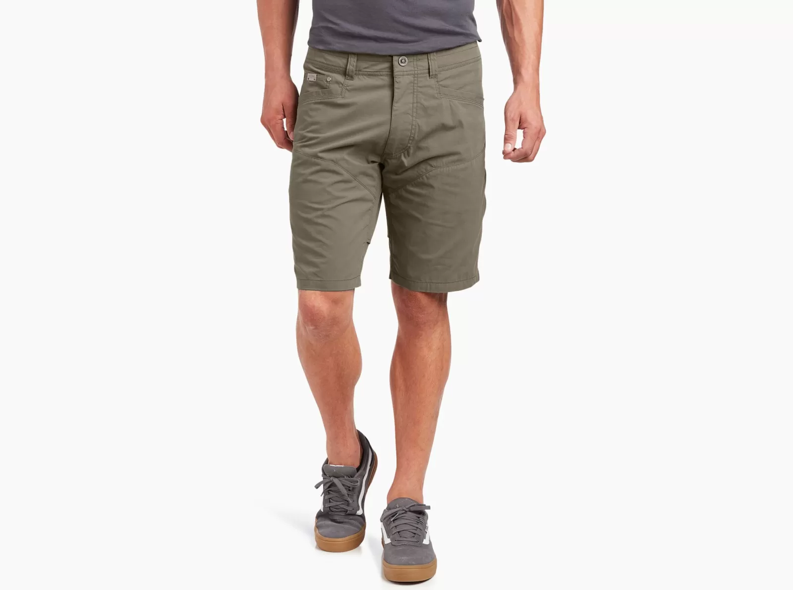 Shop KÜHL Konfidant Air Short Kovert | Fossil | Carbon | Dark Khaki