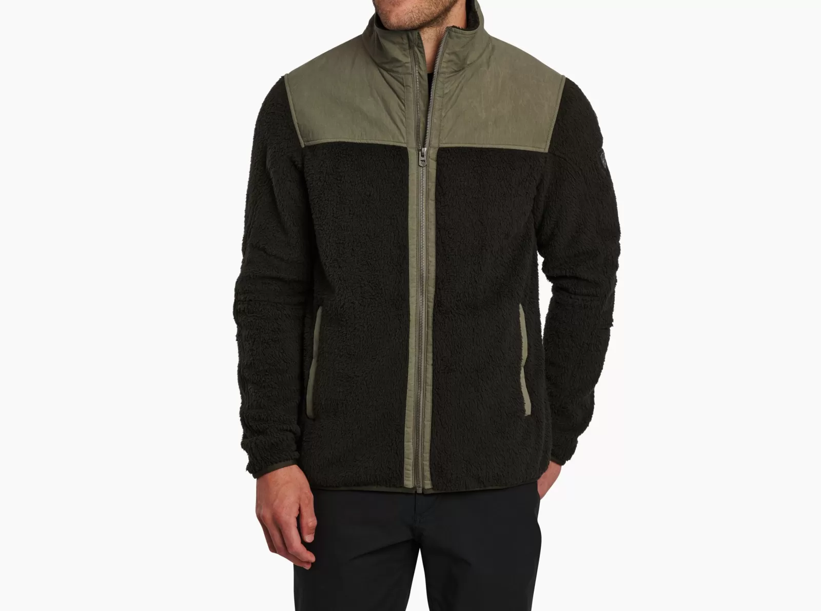 Outlet KÜHL Konfluence Fleece Jacket Dark Moss / Vintage Olive | Dark Khaki / Teak | Oatmeal / Fir | Raven/Carbon