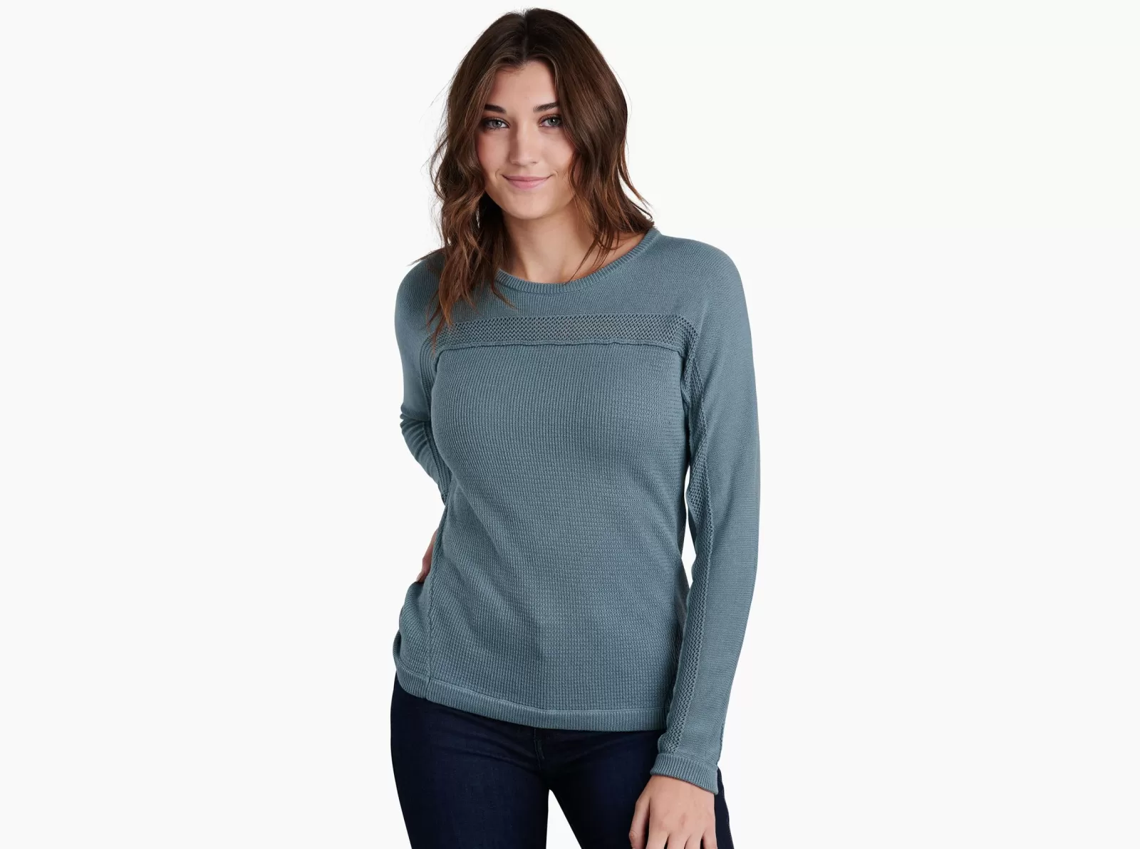 Best Sale KÜHL Kosta Sweater Eucalyptus | Sea Salt | Sandstone