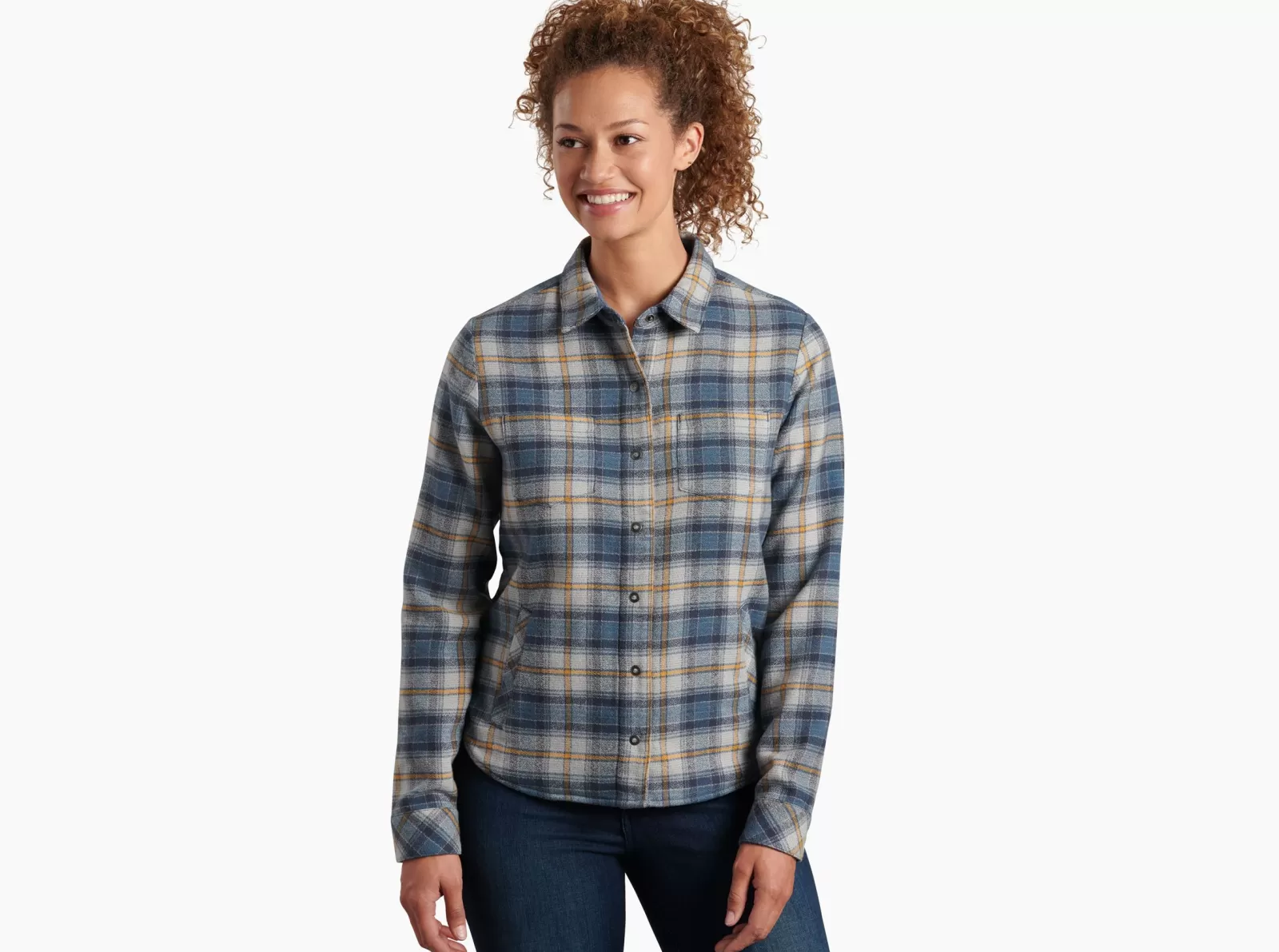 Sale KÜHL Kraftwerk Flannel Deep Storm | Dove | Rose Dawn