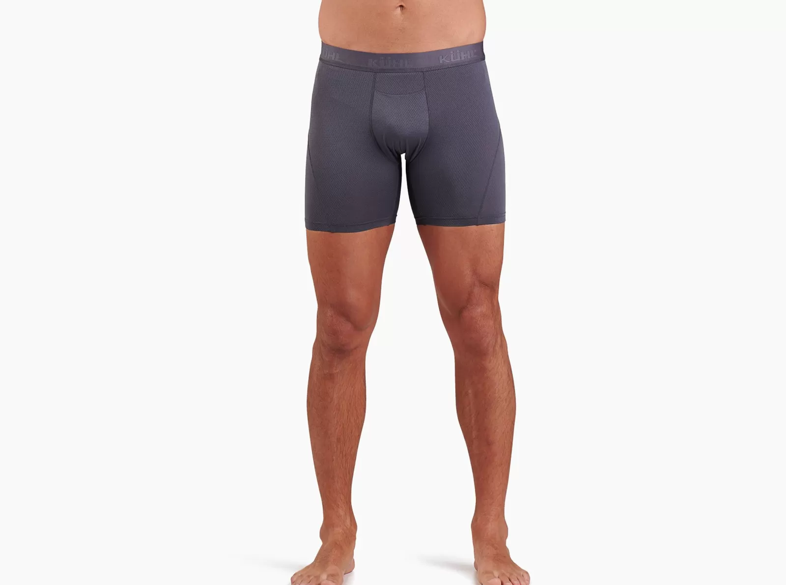 New KÜHL Kuhl® Boxer Brief With Fly Carbon | Black | Midnight