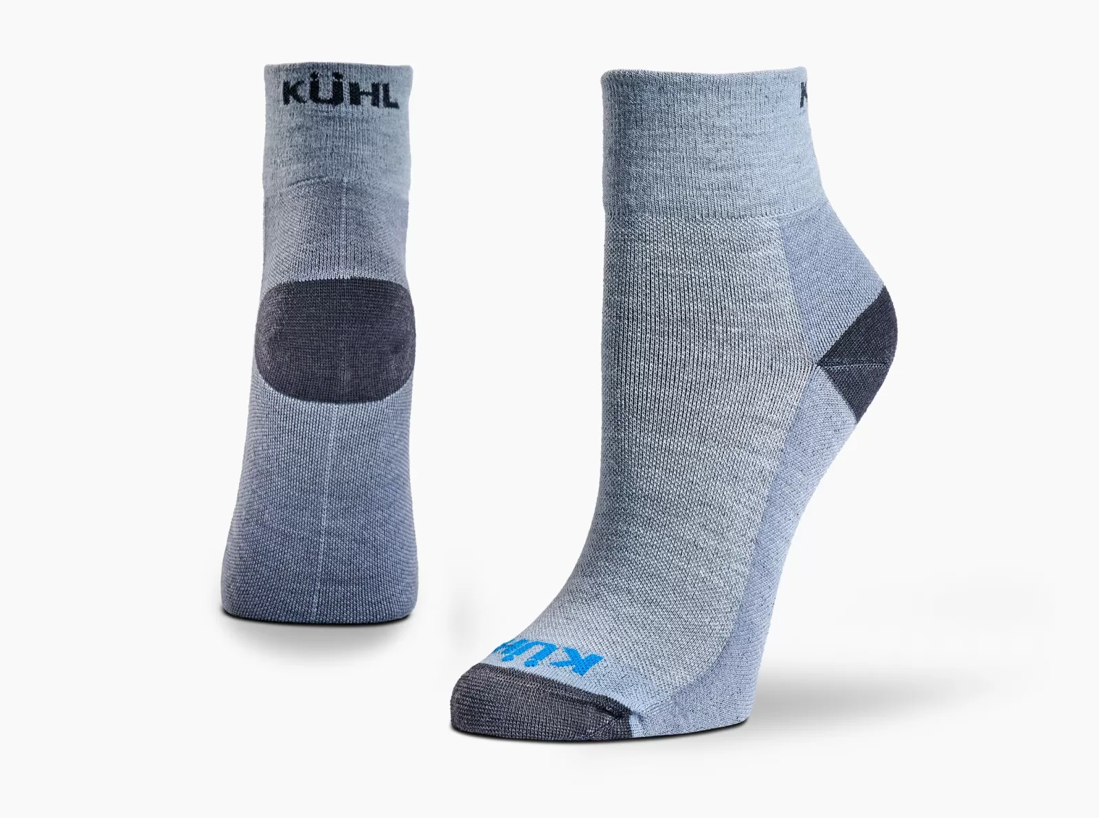 Fashion KÜHL Kuhl® Ultralight Quarter Sock Raven | Carbon | Dusk