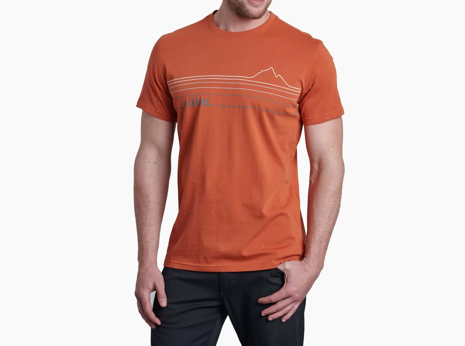 Sale KÜHL Mountain Lines T Rust | Pirate Blue | Deep Waters | Carbon