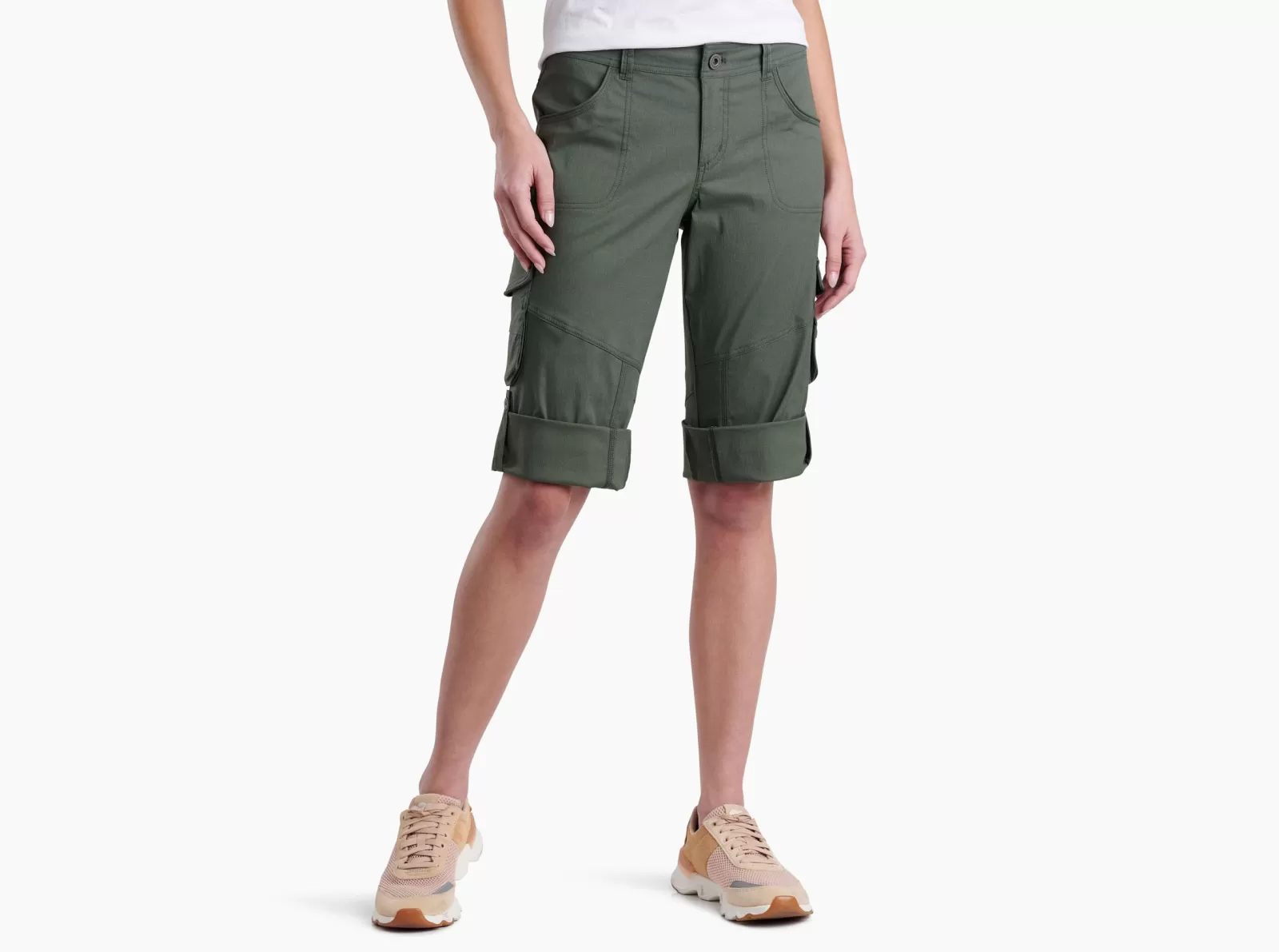 Sale KÜHL Resistor Air Roll-Up Short Sage | Carbon