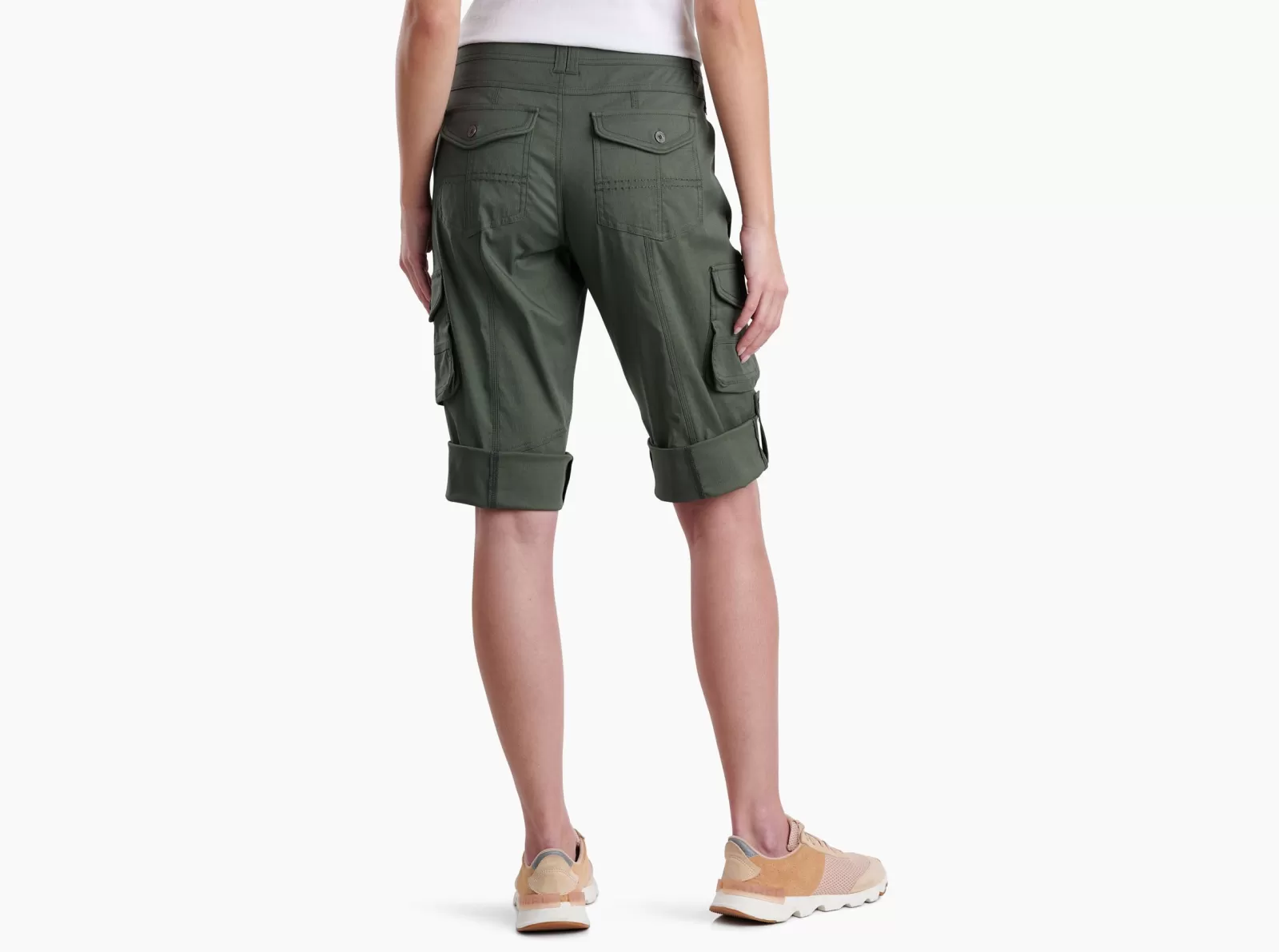 Sale KÜHL Resistor Air Roll-Up Short Sage | Carbon