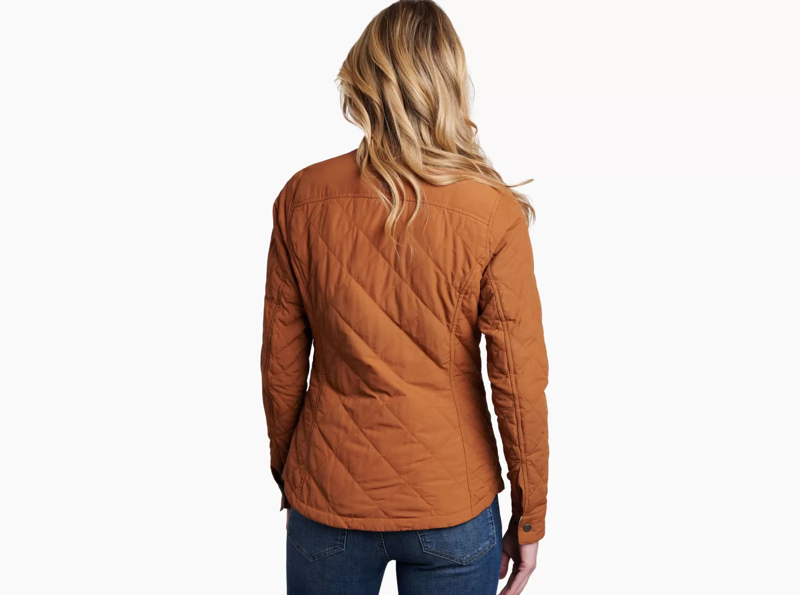 Sale KÜHL Stunnr Insulated Jacket Copper | Evergreen | Indigo