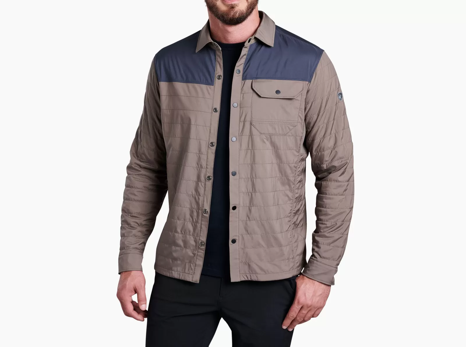 Cheap KÜHL The One Shirt-Jac Driftwood | Blackout | Olive | Headwater