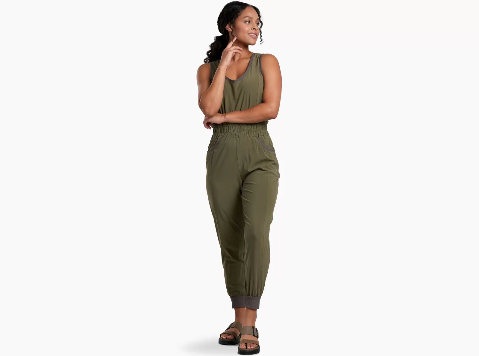 Flash Sale KÜHL Vantage Jumpsuit Sage | Black | Eucalyptus | Metal Blue