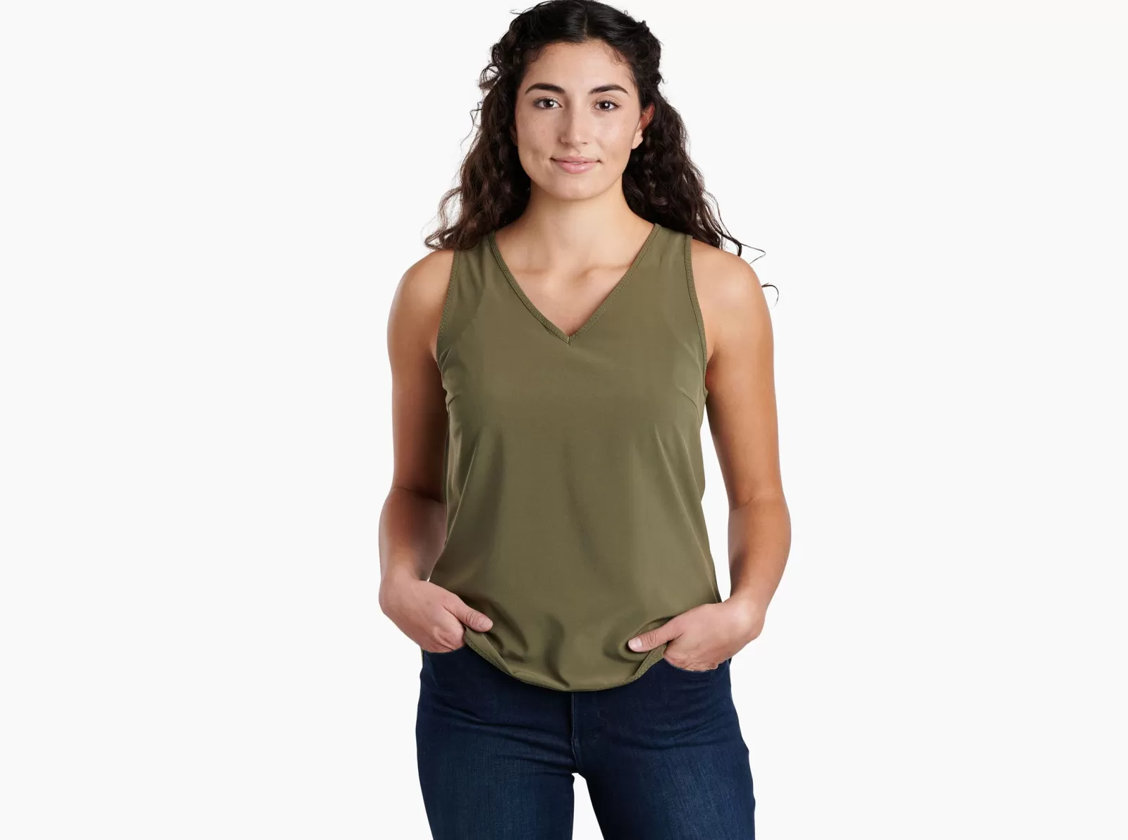 Store KÜHL Vantage Tank Sage | Eucalyptus | Mauve Print | Black